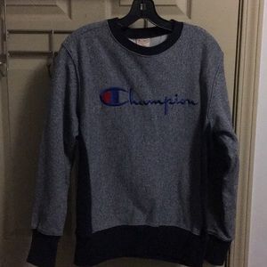 Champion sweater big script Large